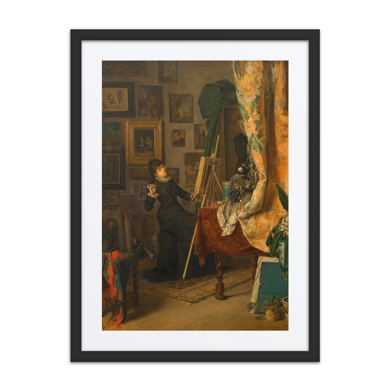 The Young Painter in Her Studio