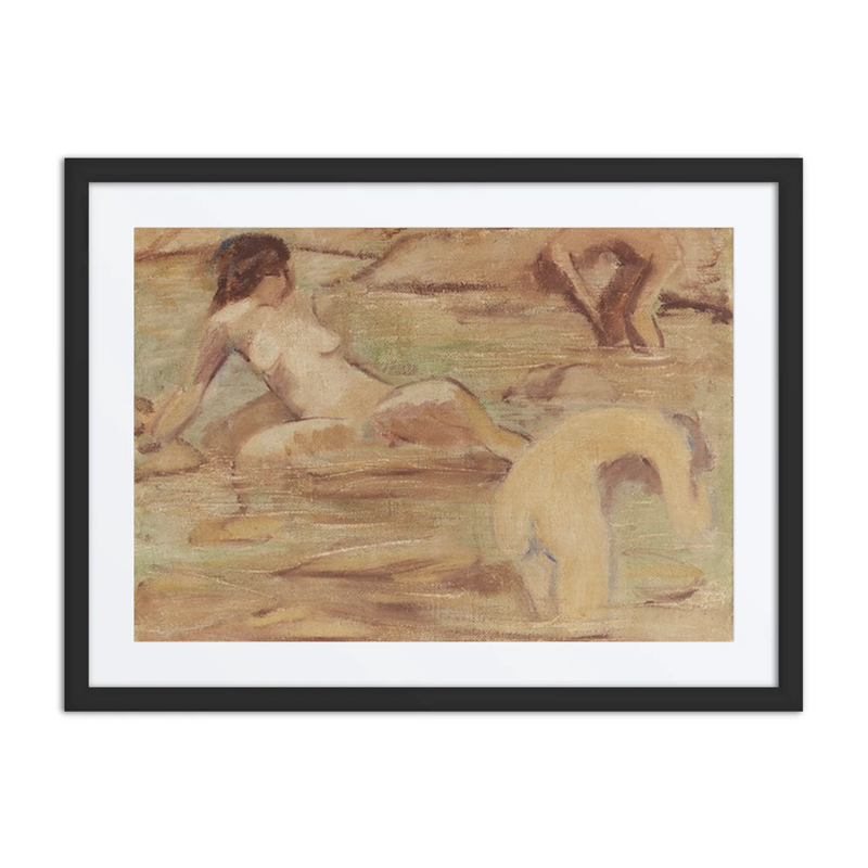 Three Bathers
