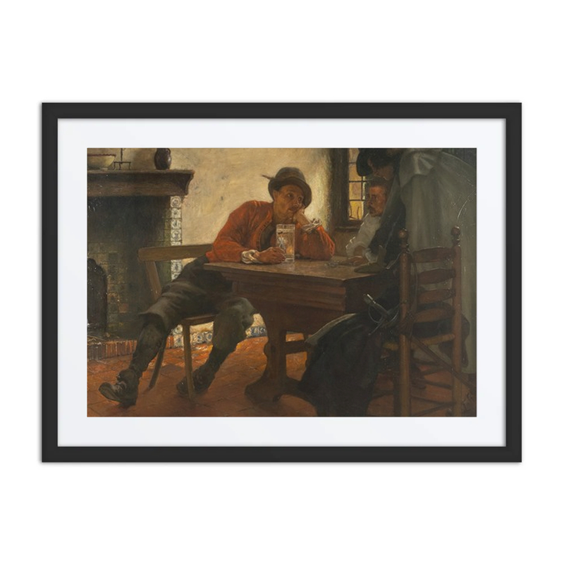 Three Gentlemen in a Tavern