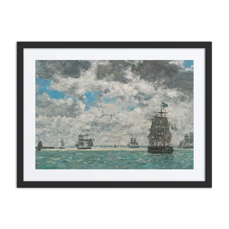 Three-Master Ship Before Antwerp