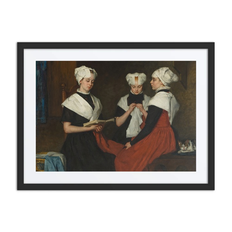 Three Orphan Girls of Amsterdam