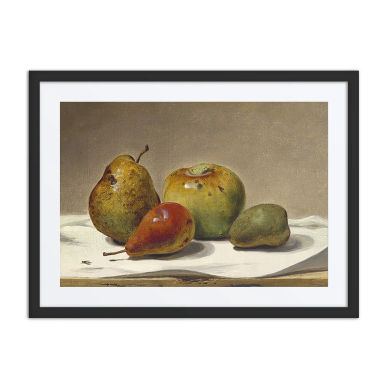 Three Pears and an Apple