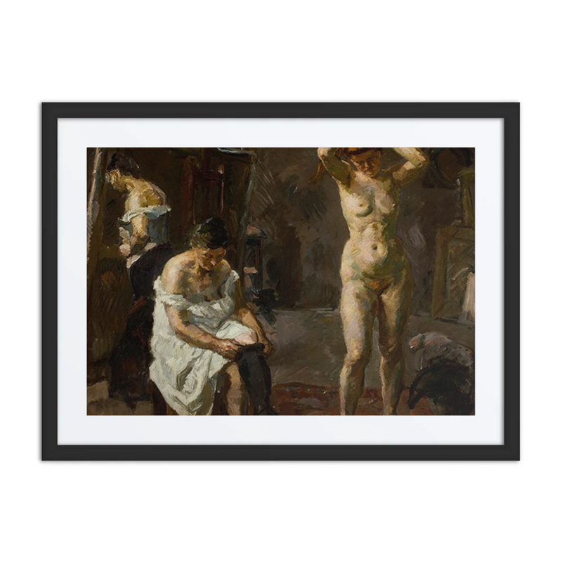 Three Women in the Studio