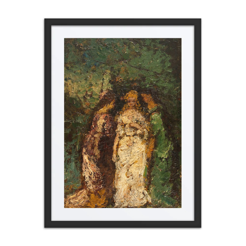 Three Women Under Trees