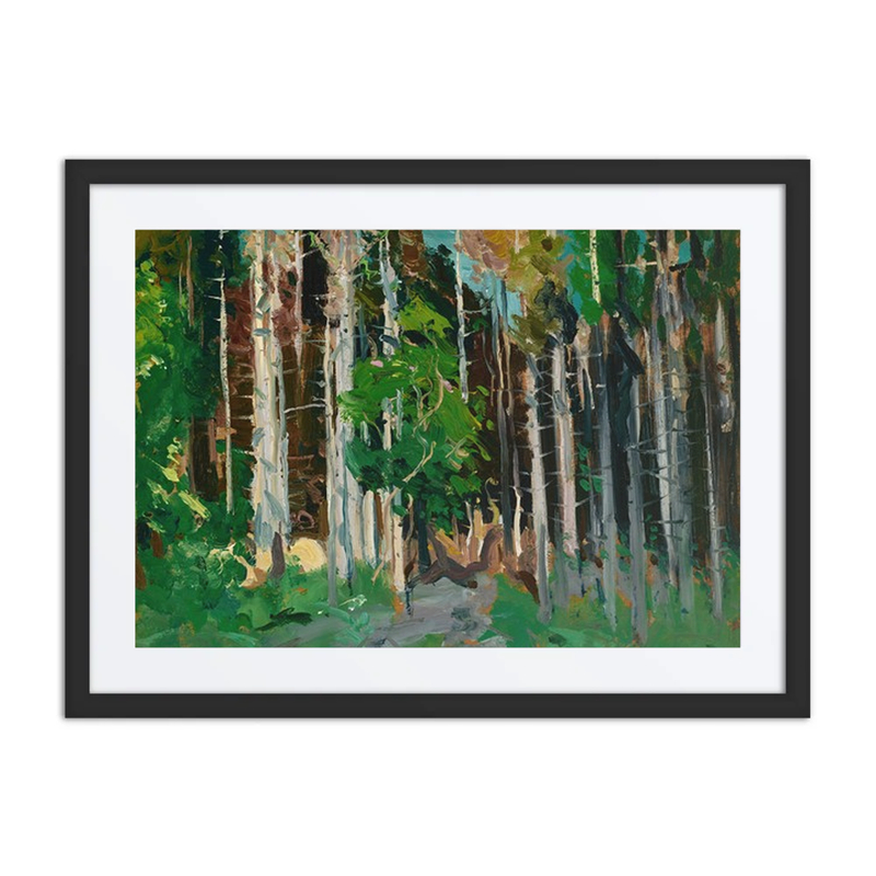 Through the Trees, Monhegan Island, Maine