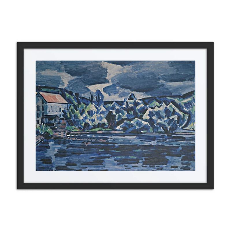 Thunderstorm on the Otava River