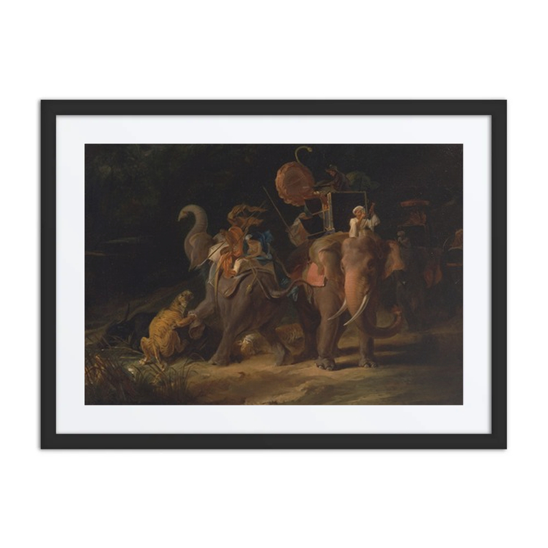 Tiger Hunting in the East Indies