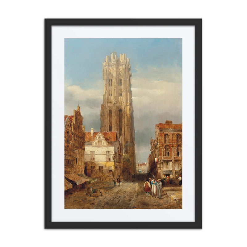Tower of the Church of St Rombouts, Mechelen