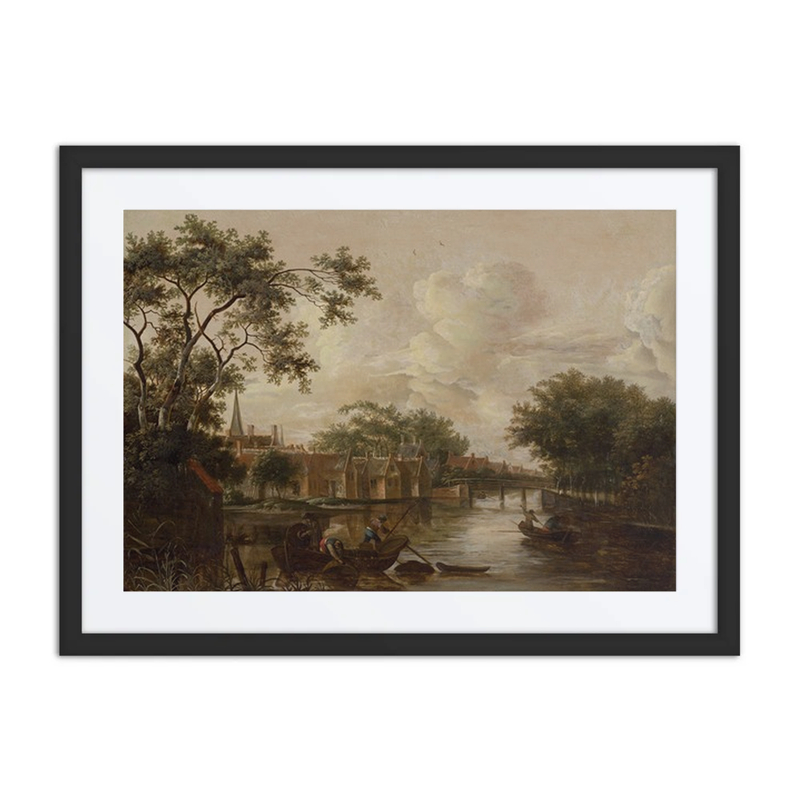 Town with River