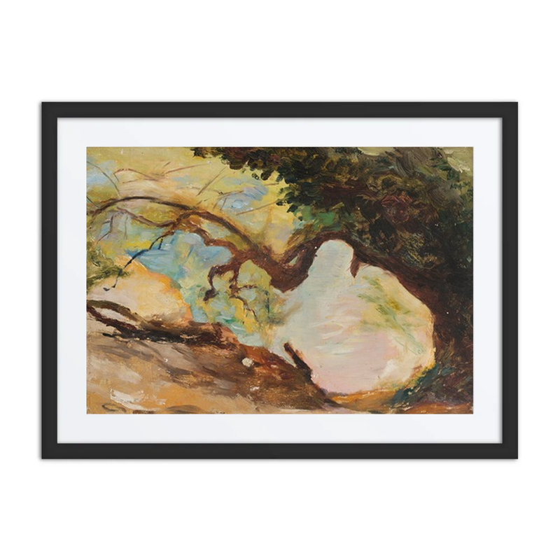 Trees in Alupka, Crimea (1887-1899)