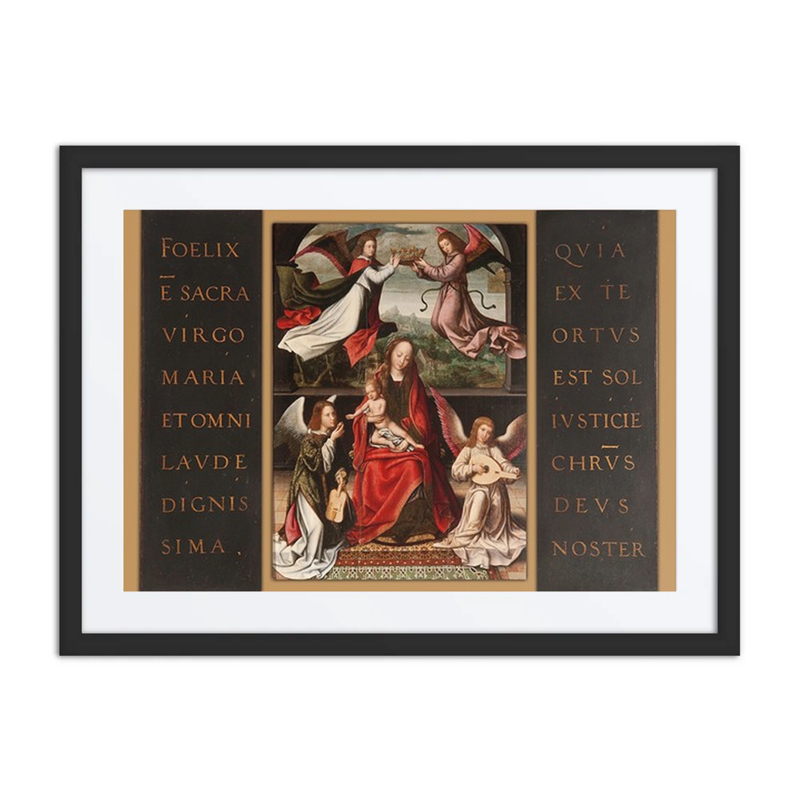 Triptych of the Coronation of the Virgin
