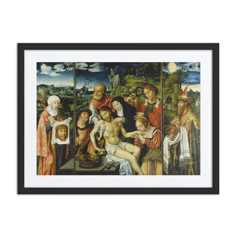 Triptych with the Lamentation