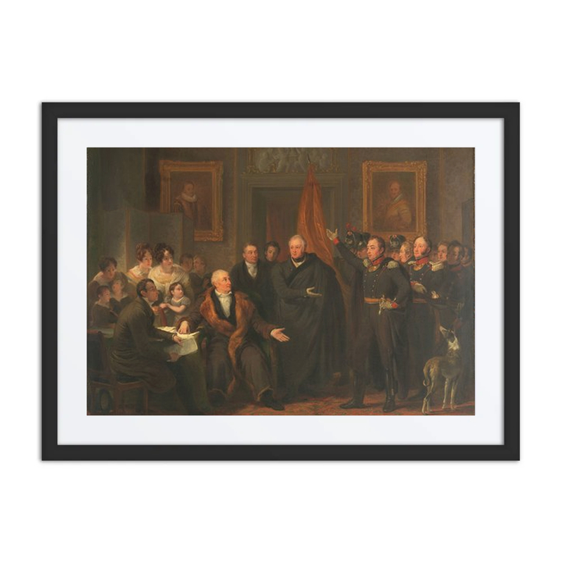 Triumvirate Assuming Power in the Name of the Prince of Orange, 21 November 1813