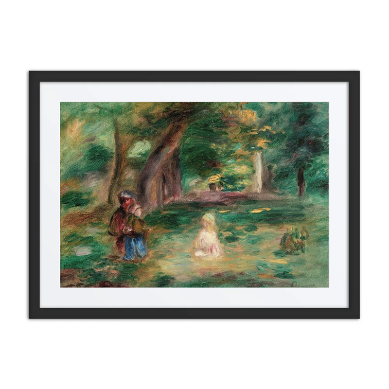 Trois Personnages dans un Paysage