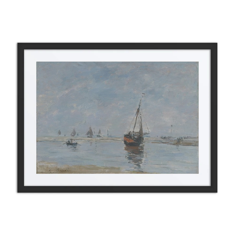 Trouville at Low Tide