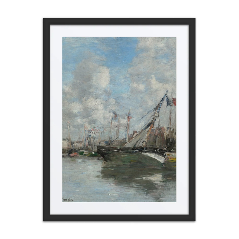 Trouville, Barques Échouées