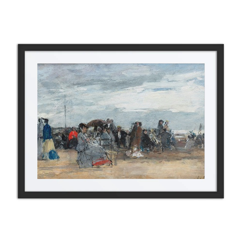 Trouville, Beach Scene