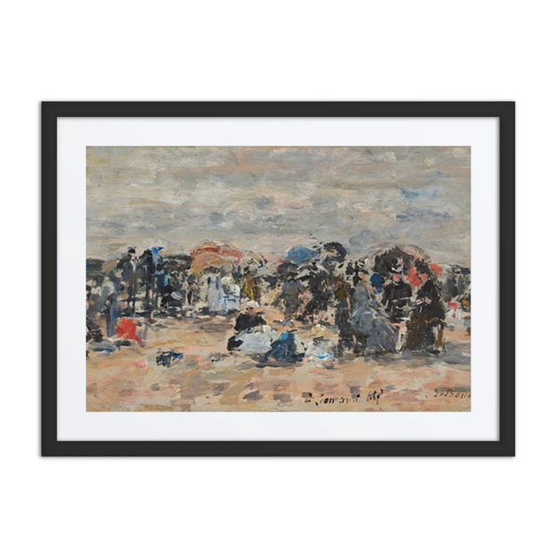 Trouville, Beach Scene