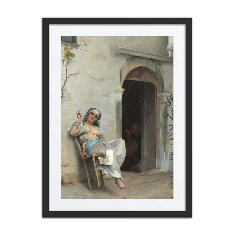 Turkish Woman Smoking