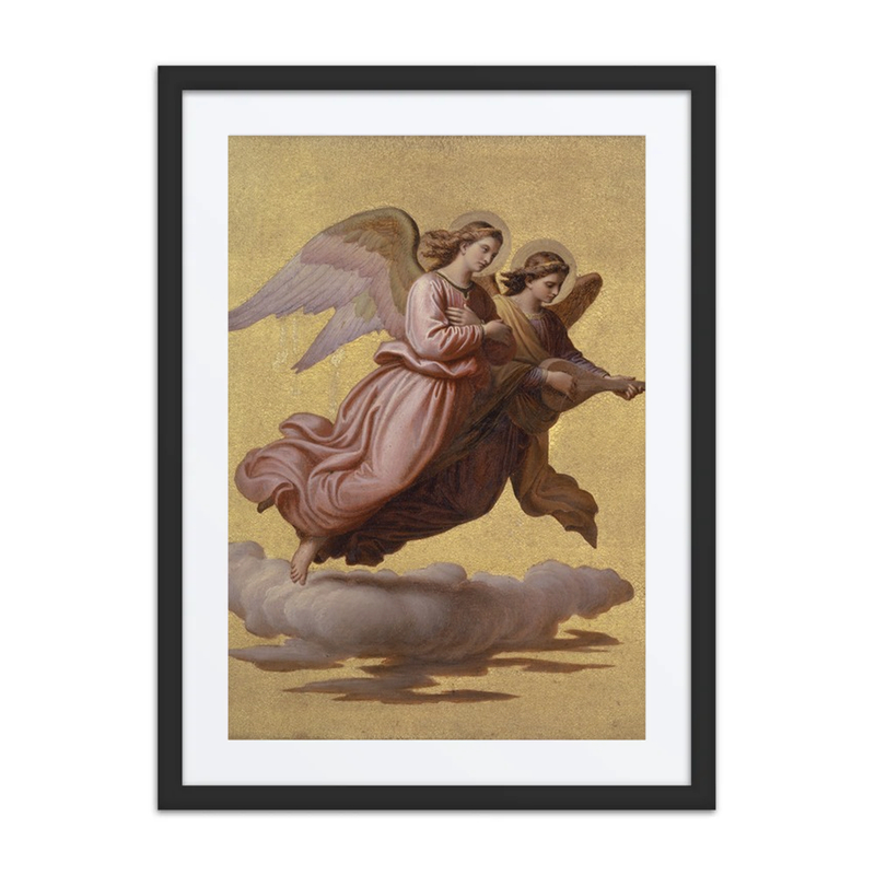 Two Angels Floating II