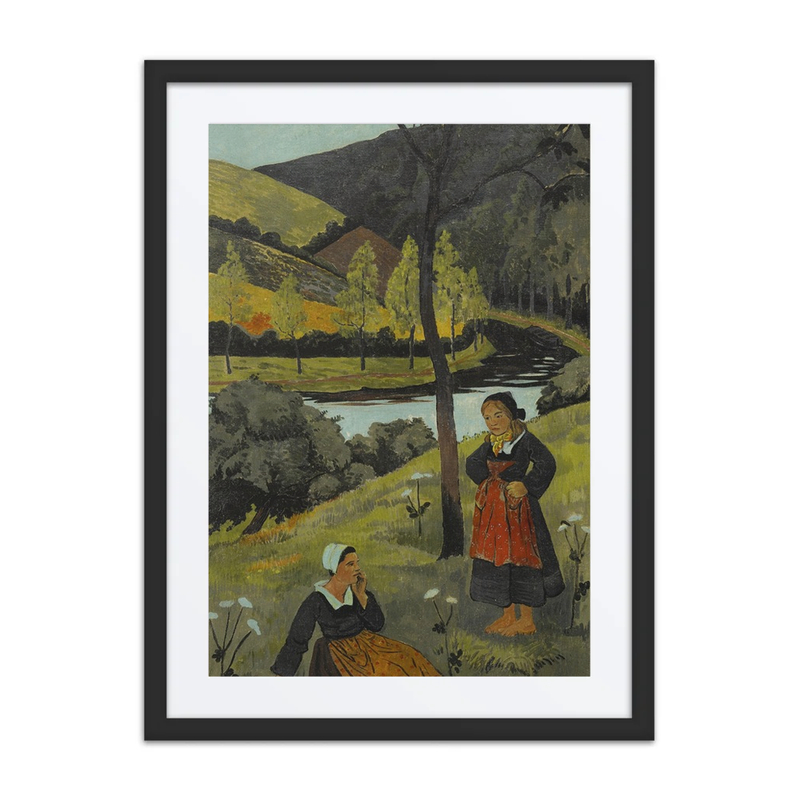 Two Breton Women by the Aulne