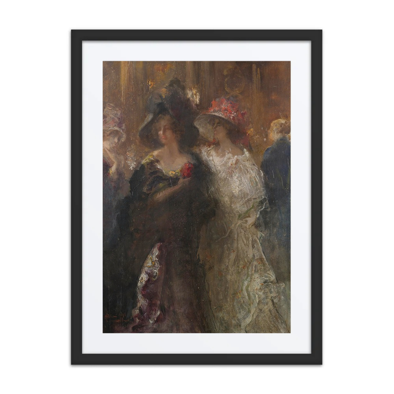 Two Elegant Ladies