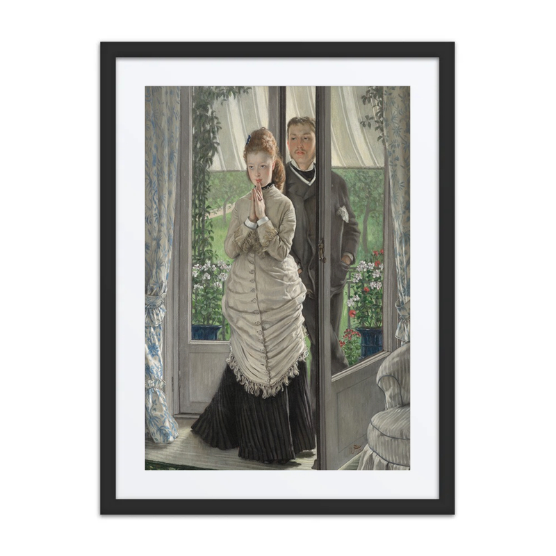Two Figures at a Door (the Proposal)