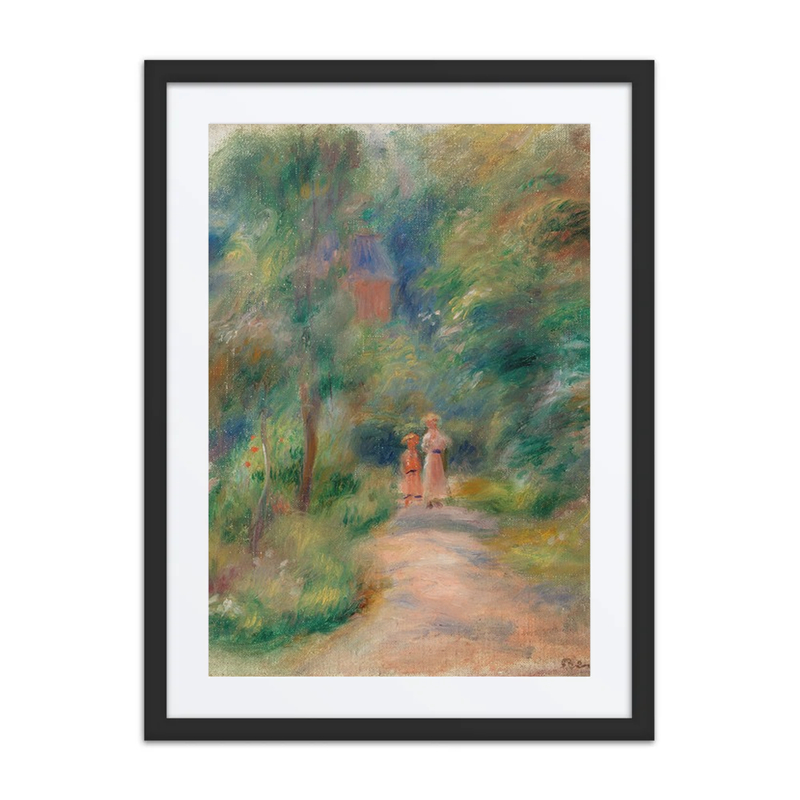 Two Figures on a Path