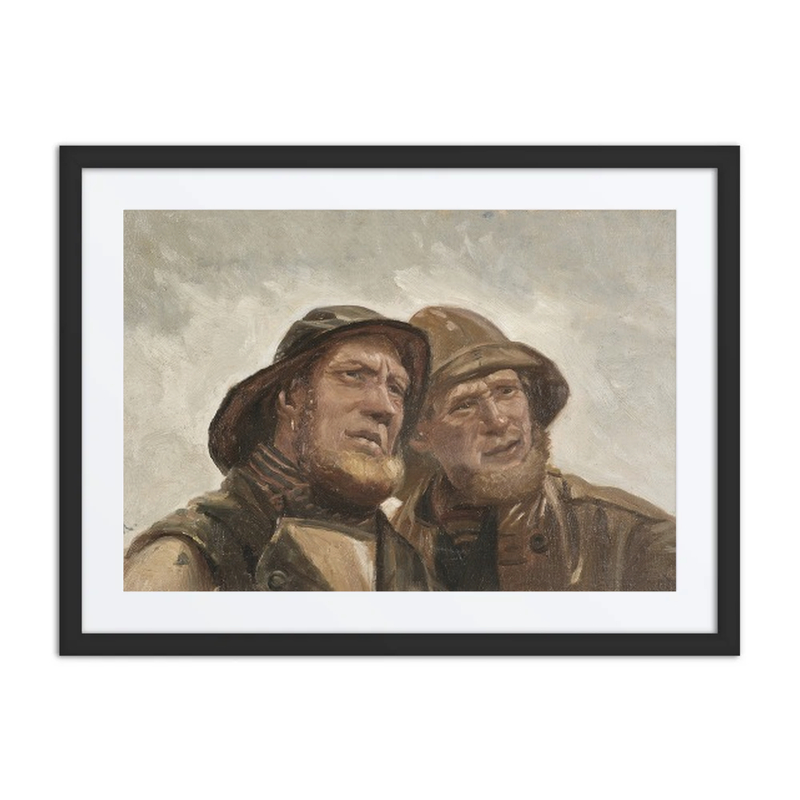 Two Fishermen. Study