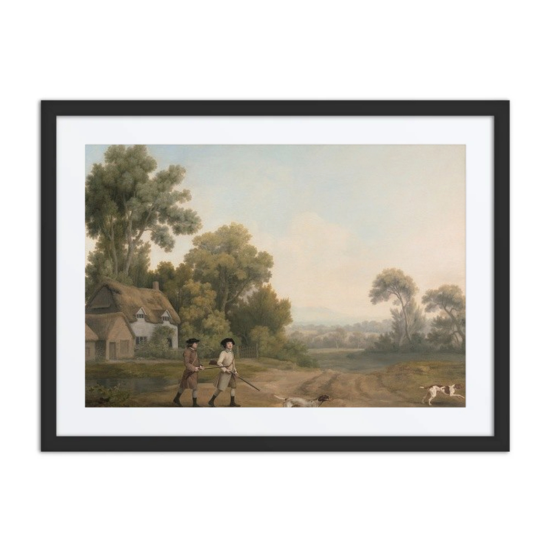 Two Gentlemen Going a Shooting