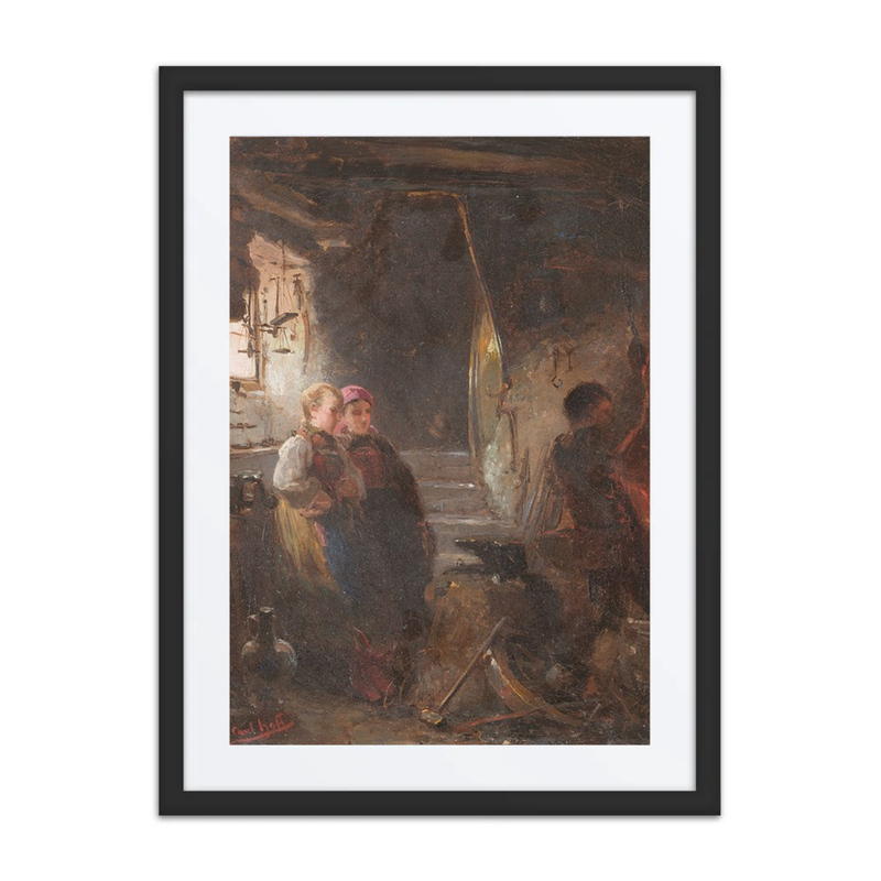 Two Girls at the Blacksmith’s