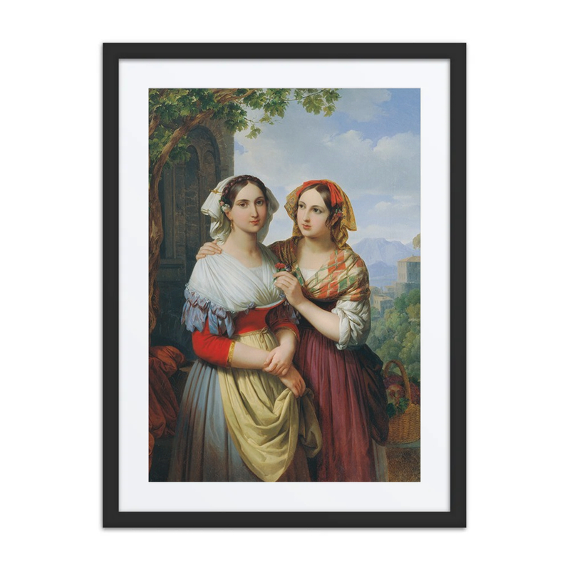 Two Girls in a Landscape