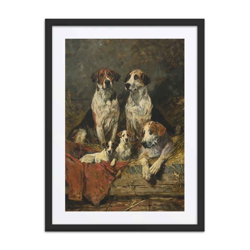 Two Hounds and Two Terriers