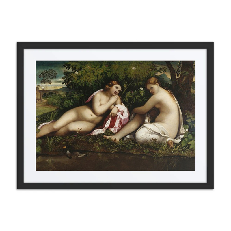 Two Nymphs at Rest