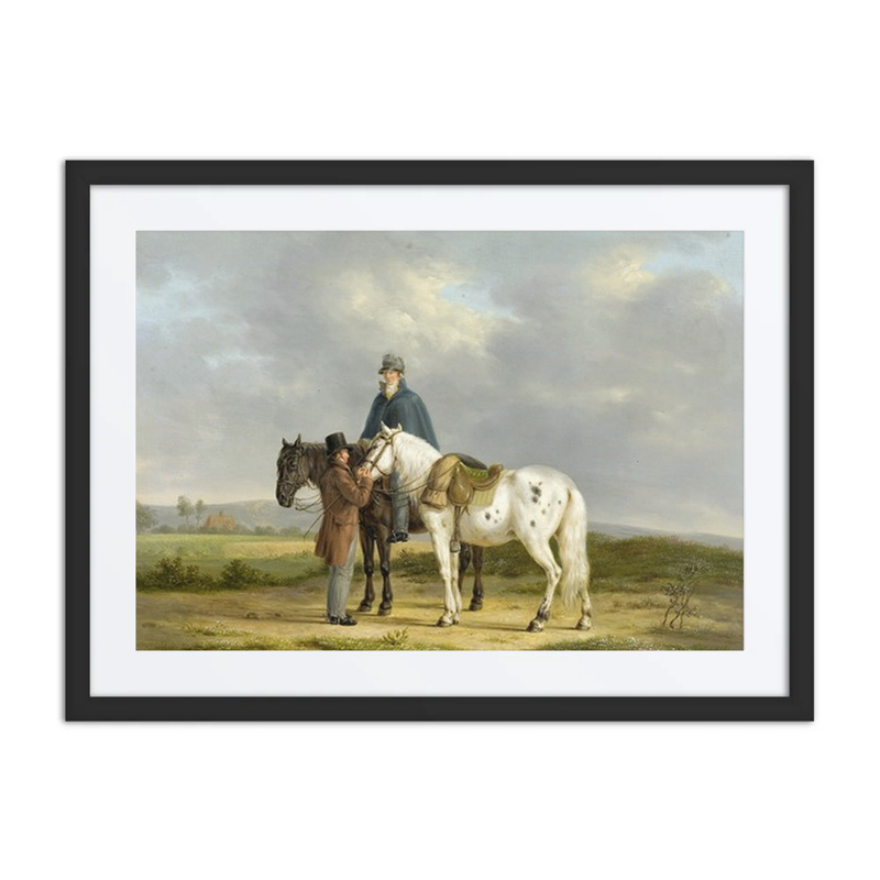Two Riders in a Landscape