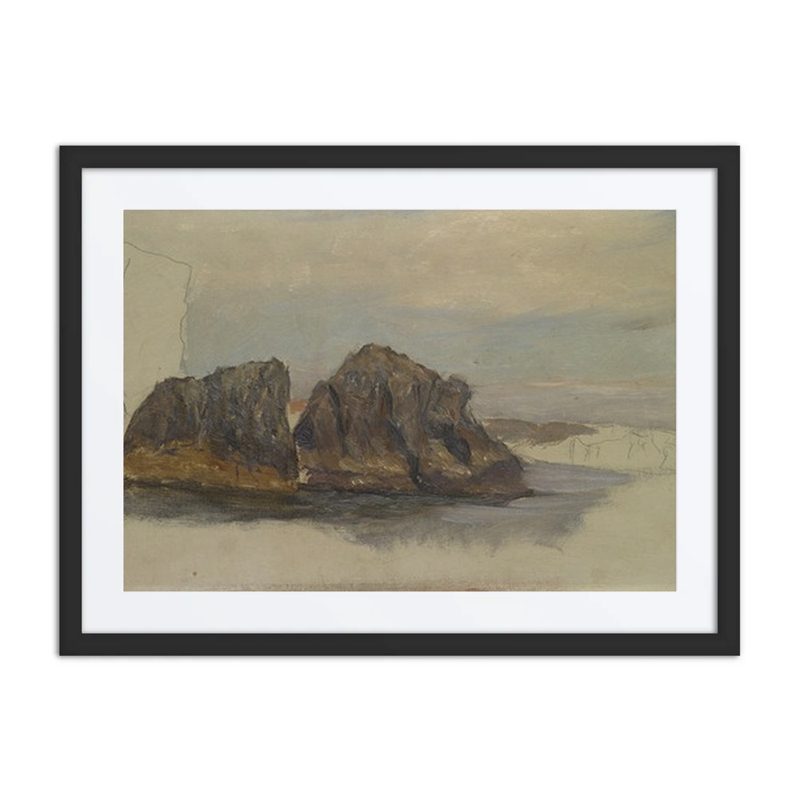 Two Rocks in Brittany