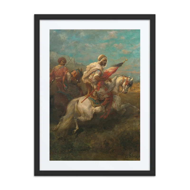 Two Scouts on Horseback