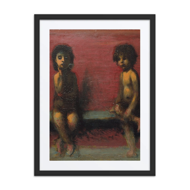 Two Seated Children