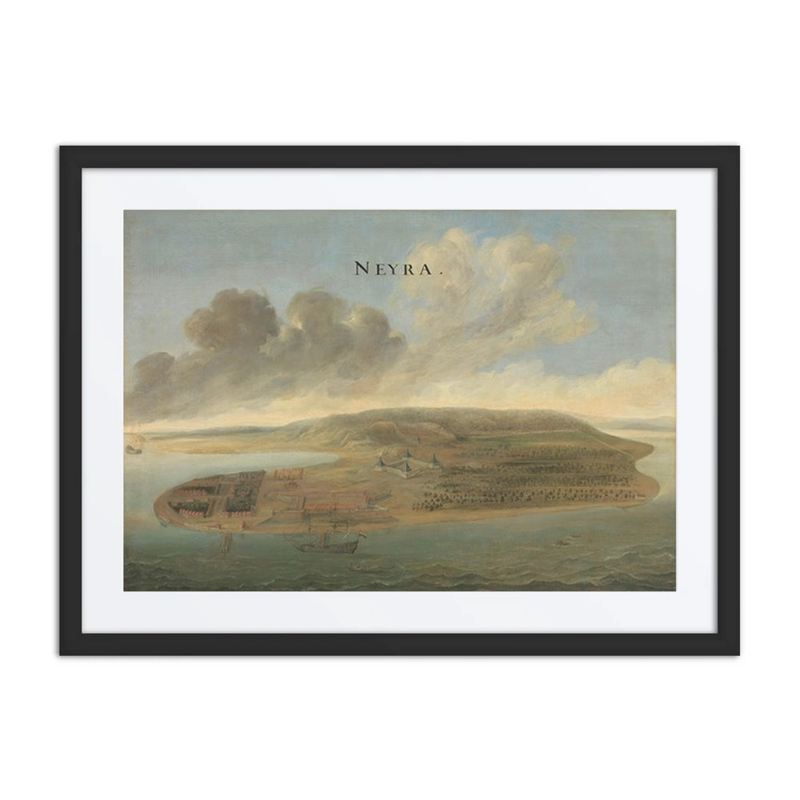 Two Views of Dutch East India Company Trading Posts: Lawec in Cambodia and Banda in the Southern Moluccas