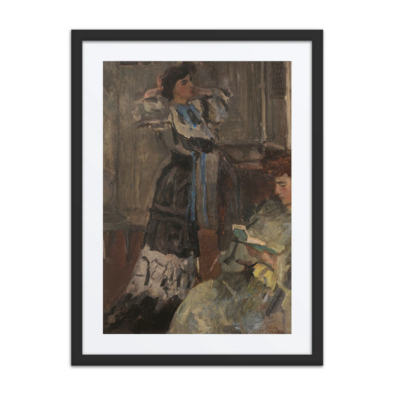 Two Women in an Interior