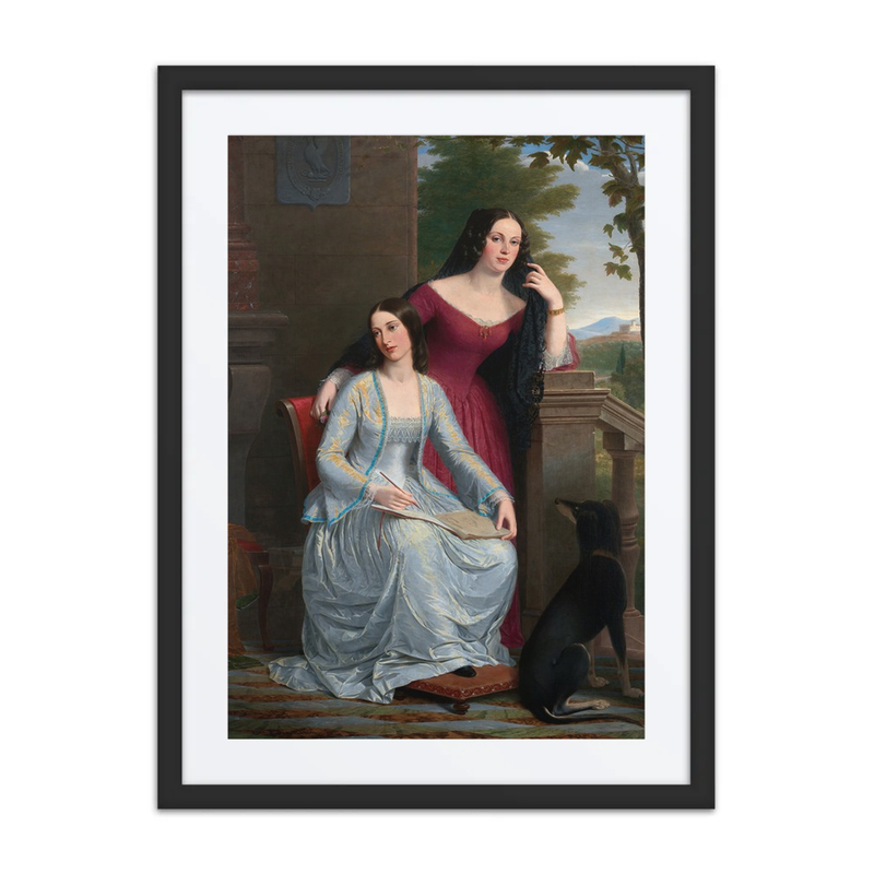 Two Women in an Italian Landscape