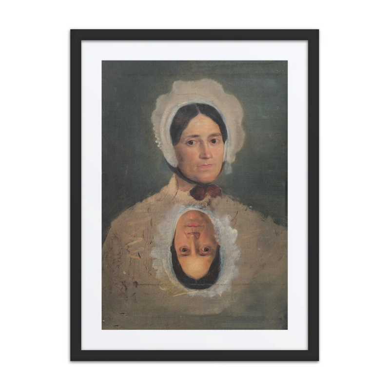 Two women’s Heads