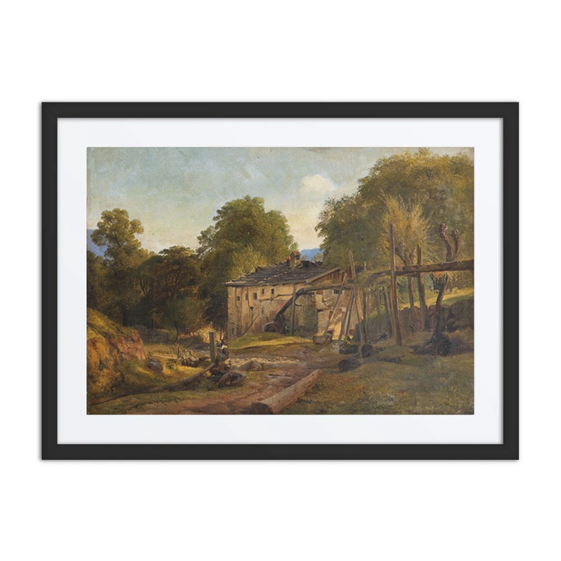 Tyrolean Landscape Study