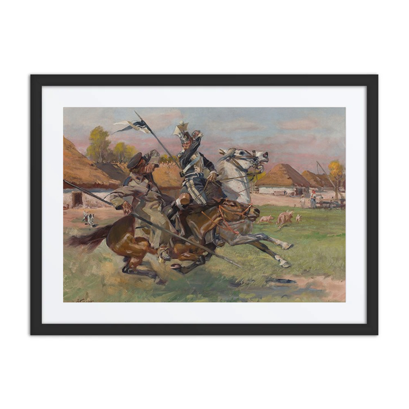 Uhlan Fighting a Cossack