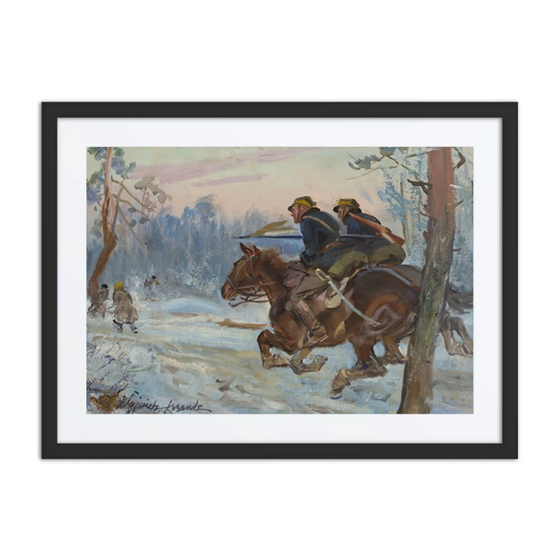 Uhlans Charging