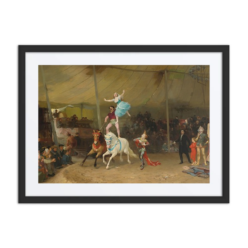 Un Cirque en Province (the American Circus in France)