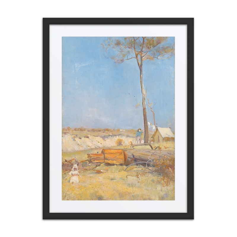 Under a Southern Sun (Timber splitter’s Camp)