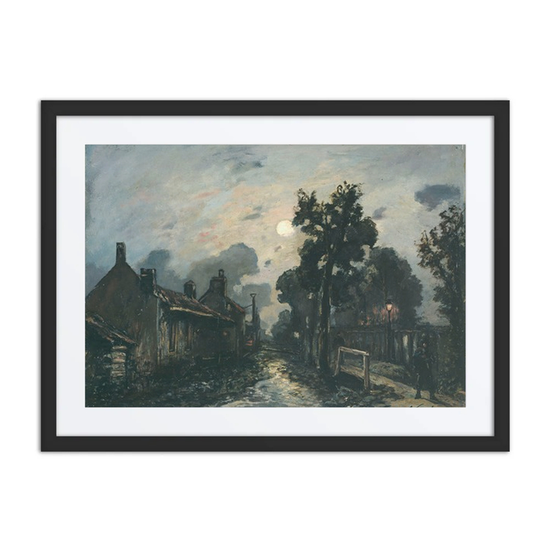 Une Rue à Delft, le Soir