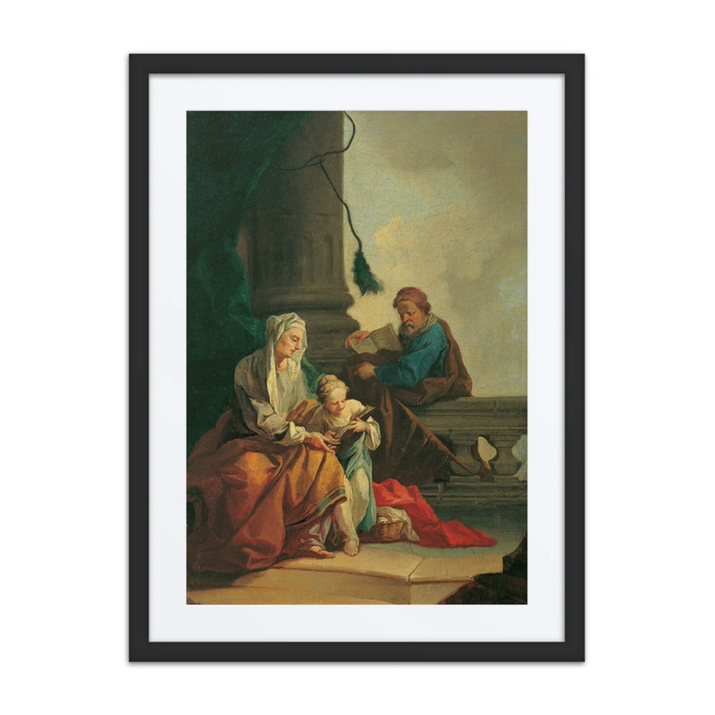 Unterweisung Mariens Durch Joachim Und Anna