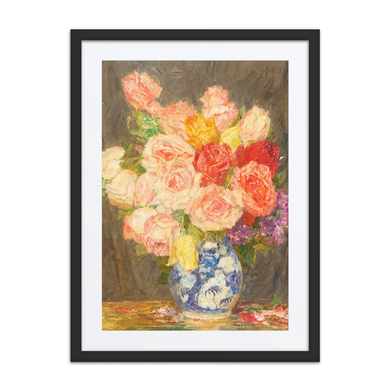 Üppiges Blumenstillleben